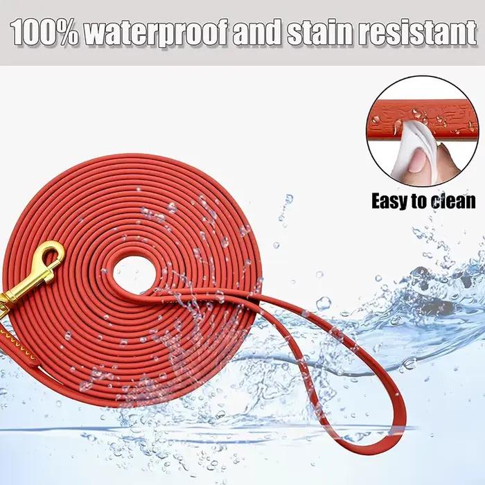 Laisse pour chien 3M 6M 9M de Long laisses pour animaux de compagnie en PVC corde facile à nettoyer