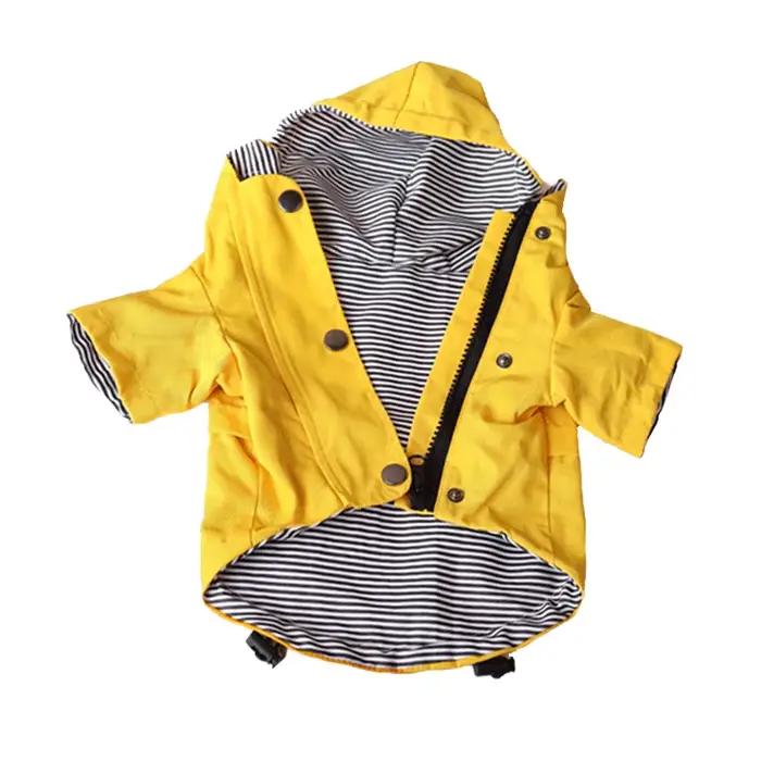 Grand chien vêtements imperméable chien imperméable veste coupe-vent pour animaux de compagnie Labra