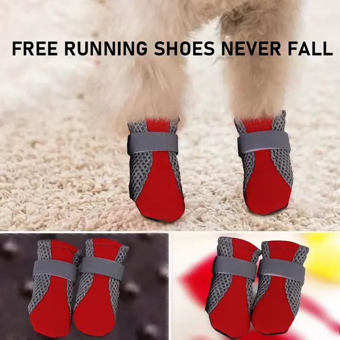 Chaussures pour animaux de compagnie chiot extérieur fond souple pour chat Chihuahua bottes de pluie