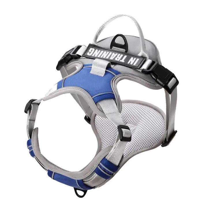 Harnais Anti-perte personnalisable pour chien, gilet respirant réfléchissant sans fuite, harnais rég