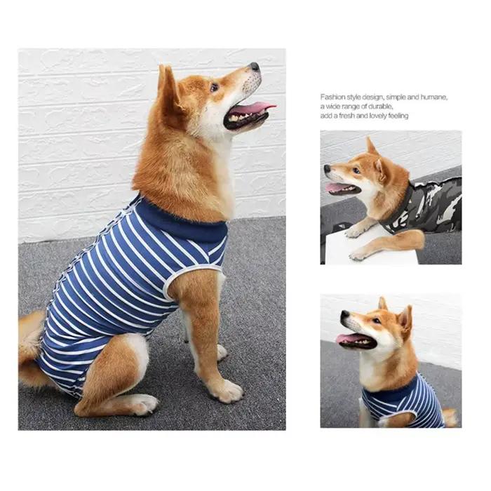 Combinaison à quatre pattes pour chiens, vêtements de récupération, stérilisation pour animaux de co
