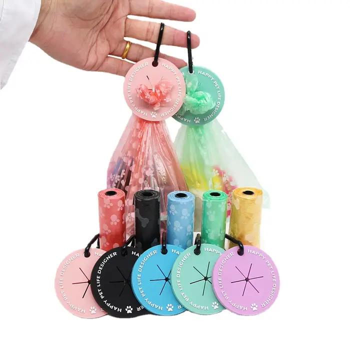 Distributeur de Sacs à Crottes pour Chien, Produits à réinitialisation Mains Libres, Support de Sac