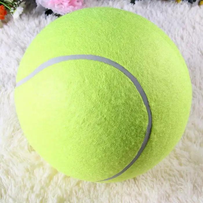 Balle de Tennis géante pour chien, 7/8/9.5 pouces, jouets pour animaux de compagnie, jouet à mâcher,