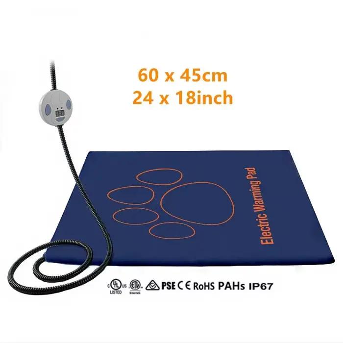 Couverture électrique pour animaux de compagnie, coussin chauffant, lit chauffant pour chien, Thermo
