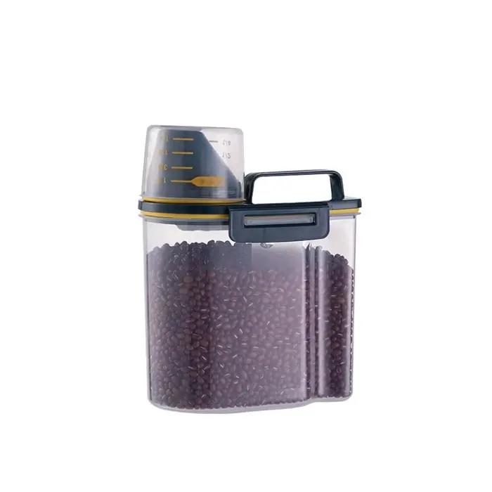 Grand bac de stockage hermétique pour aliments pour animaux – Conteneur durable sans BPA pour croque
