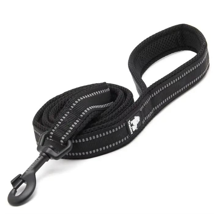 Laisse pour chien Truelove 200CM Confort Sandwich Rembourrée Respirante Anti-traction Corde Réfléchi