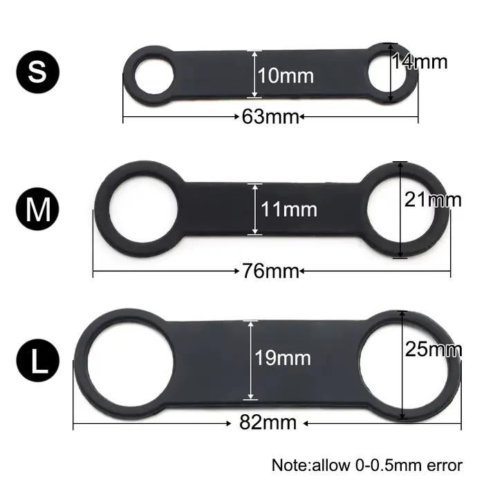 Plaque signalétique en silicone vierge pour animaux de compagnie, collier assressenti, caoutchouc co
