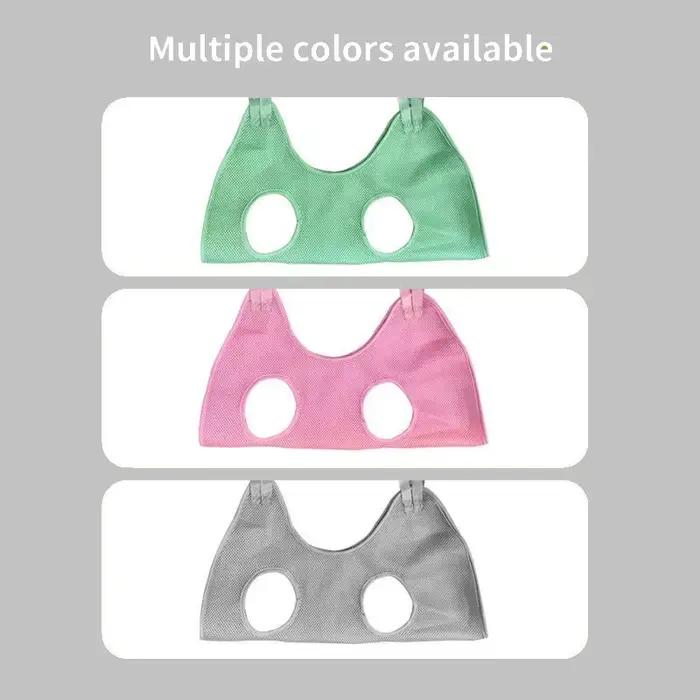 Sac fixe anti-rayures pour toilettage des ongles, sac fixe pour bain, sac de retenue, hamac de beaut