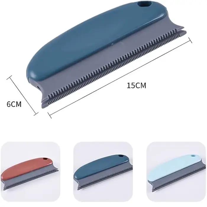 Éliminateur de poils d'animaux portable, brosse à poils pour chien et chat, brosse à poils pour tapi
