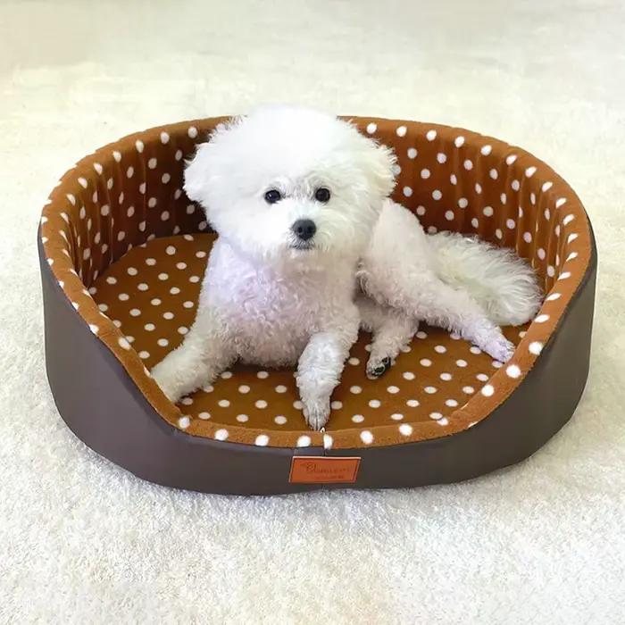 Tapis de lit pour chien, costume doux, canapé, chenil, chiot, couverture respirante et Durable, cous