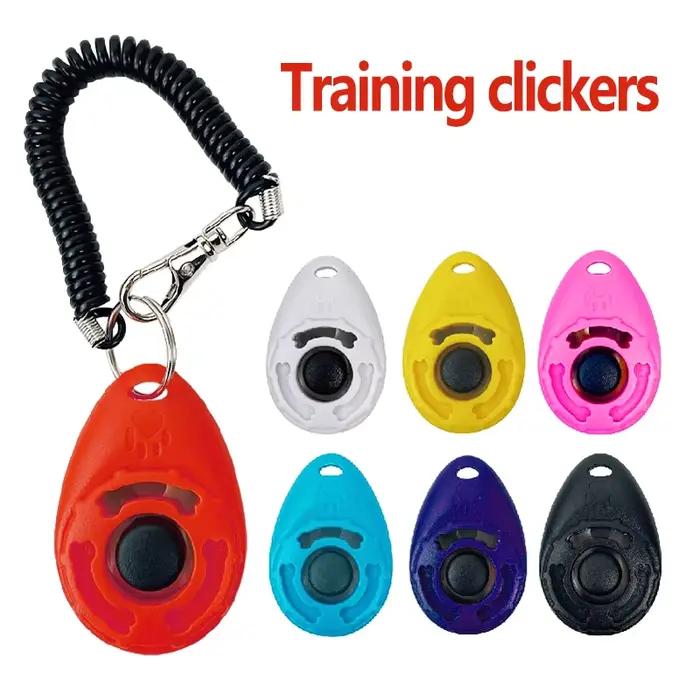 ClUnicef-Entraîneur à Cliquer pour Chien et Chat, Accessoire de Plusieurs Styles, avec Bracelet Régl
