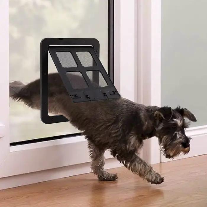 Écran magnétique verrouillable pour animaux de compagnie, porte de fenêtre, maison, entrée libre, fa