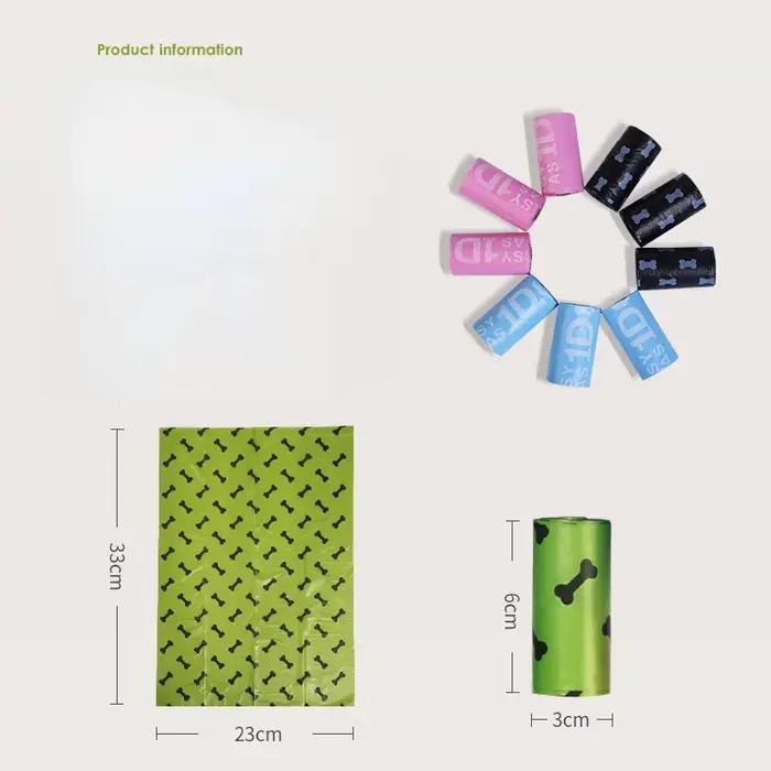 EPI biodégradable sac poubelle pour animaux de compagnie sacs de merde de chien distributeur de sacs