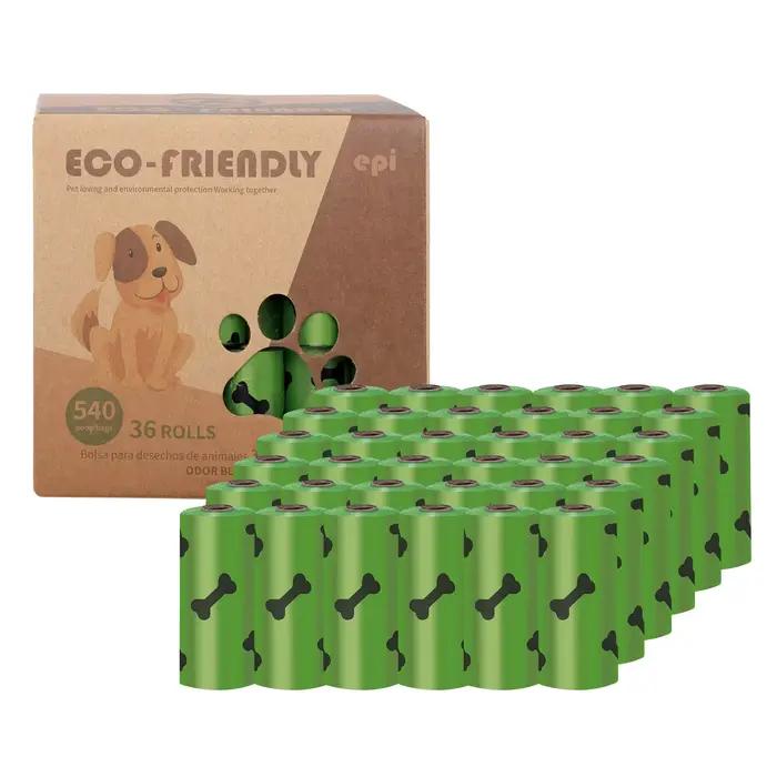 EPI biodégradable sac poubelle pour animaux de compagnie sacs de merde de chien distributeur de sacs