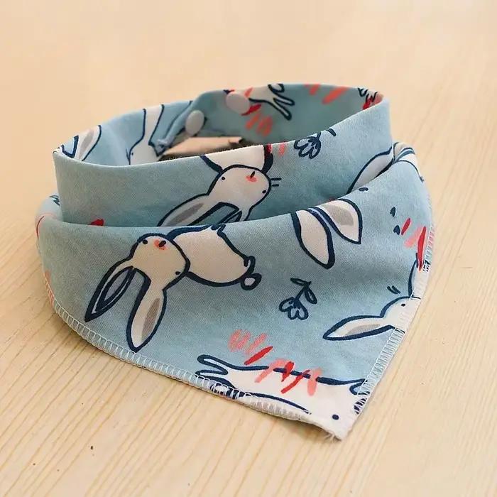 Bandana pour chien, 1 pièce, foulard imprimé doux et mignon, bavoirs en tissu Durable de qualité sup