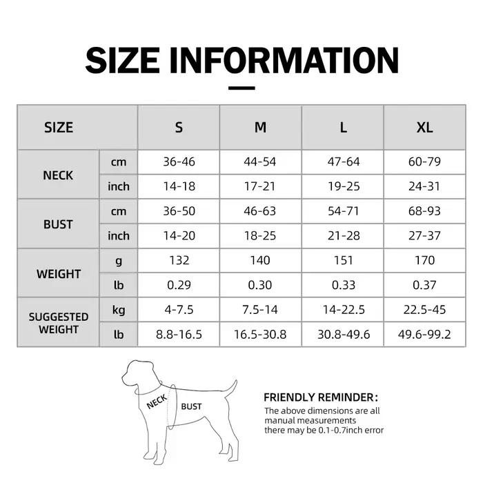 Harnais Anti-traction pour chiens de grande et moyenne taille