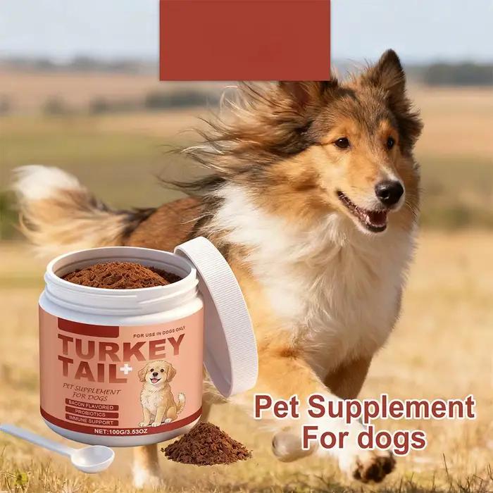 Complément alimentaire Tarkey Tail pour chiens