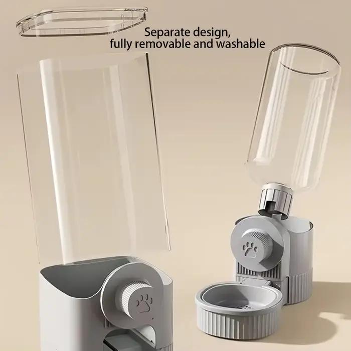Nouveau distributeur d'eau/distributeur d'eau automatique suspendu de nourriture pour animaux de compagnie de tepy