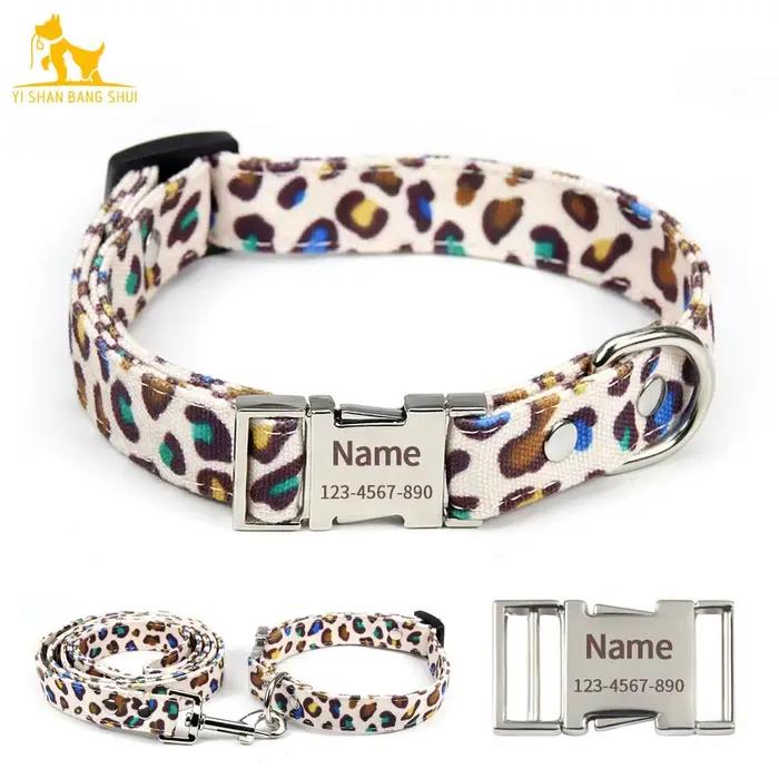 Collier de chien personnalisé avec nom gravé gratuit