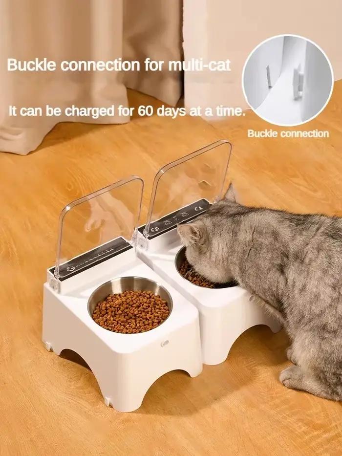 Bol intelligent pour chat mangeoire pour animaux de compagnie bol