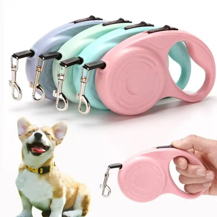 Laisse rétractable en Nylon pour chiens de petite et moyenne taille