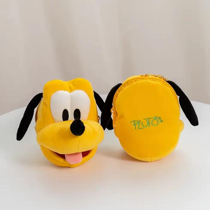 Pluto sac pendentif porte-monnaie dessin animé chien en peluche sac poupée Kawaii