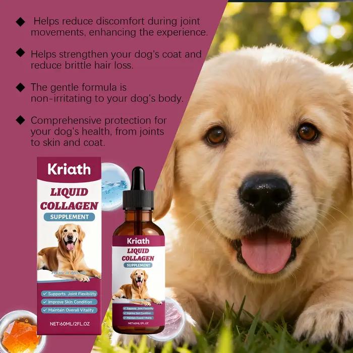 Gouttes nutritionnelles au collagène pour chien – Soutien articulaire
