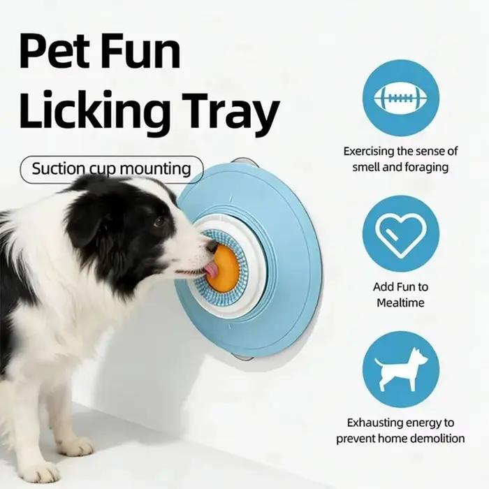 Jouets interactifs pour animaux de compagnie : Plateau de léchage