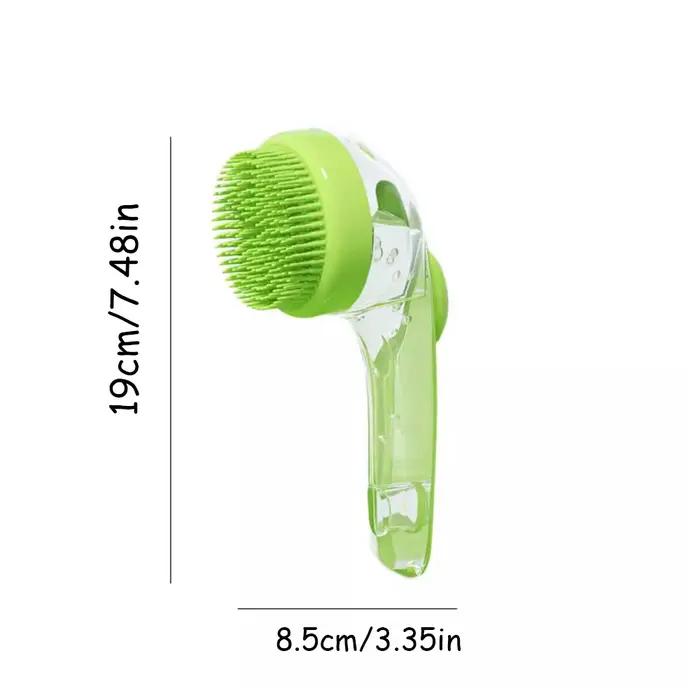 Brosse de bain pour animaux de compagnie pour petits chiens et chats: outil de lavage spécialisé
