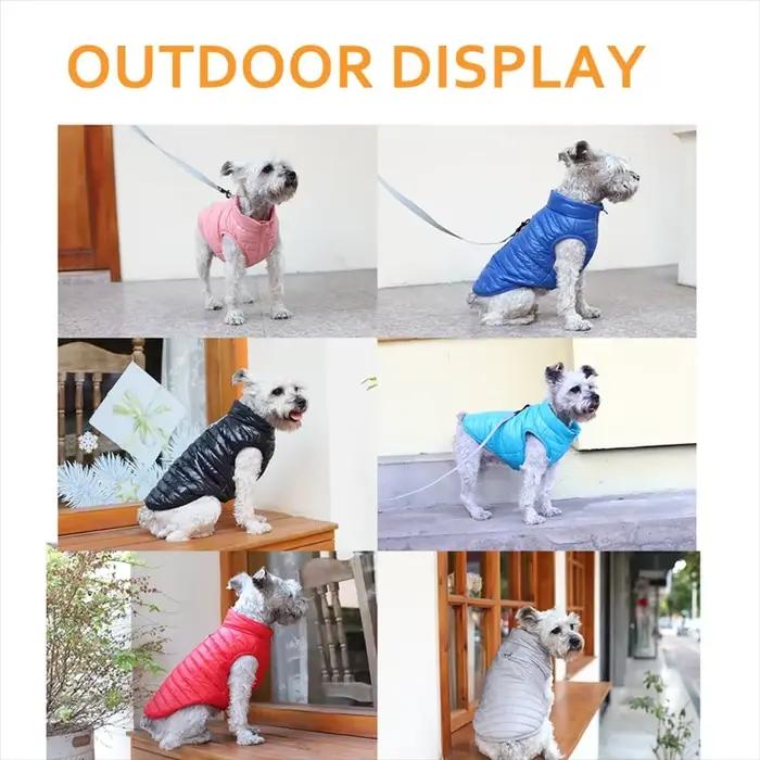 Veste rembourrée pour chien