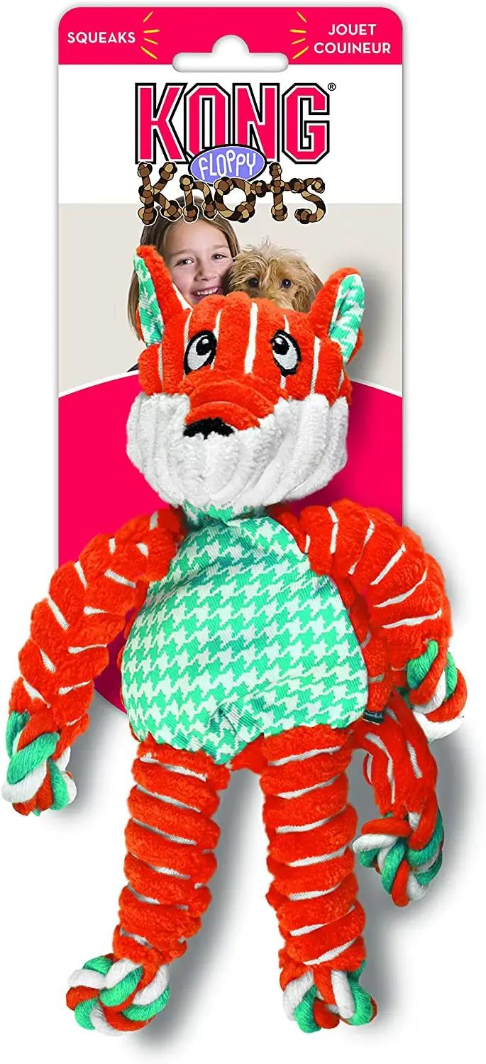 KONG-Jouet à nœuds pour chien, renard
