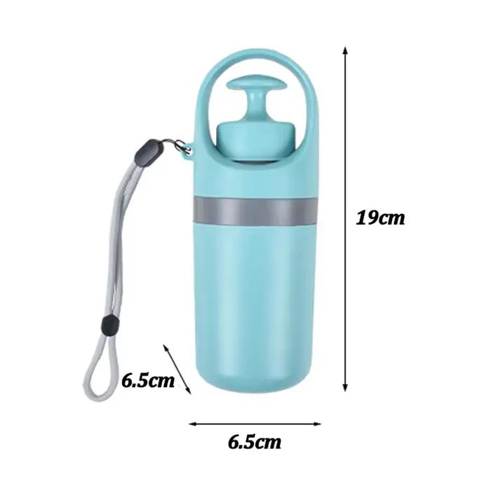 Pelle à excréments de chien Portable avec sac poubelle