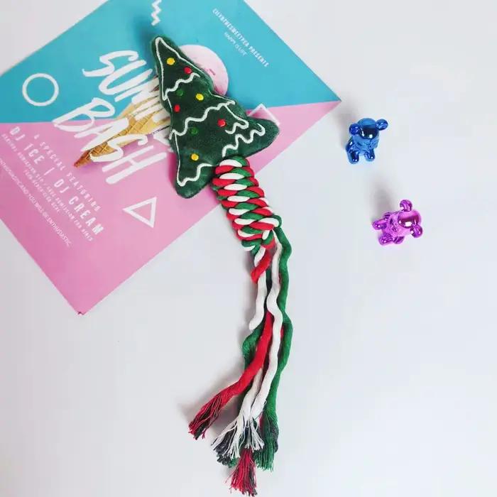 Jouet à mâcher de noël pour chien