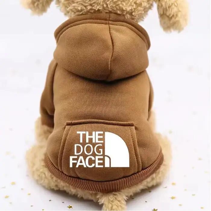 Sweat-shirt à capuche pour chien d'hiver