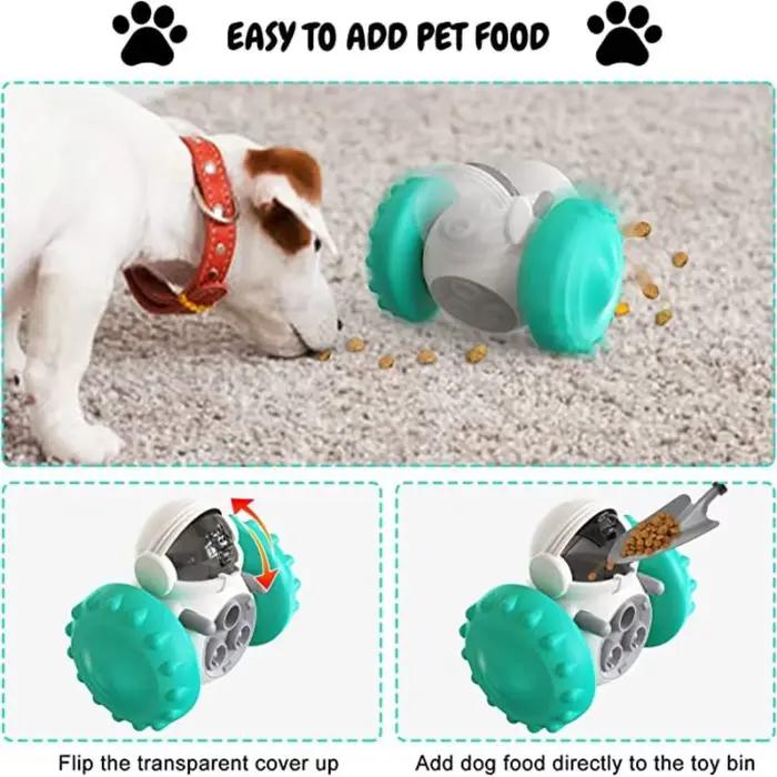 Jouets de puzzle pour chien en forme de robot