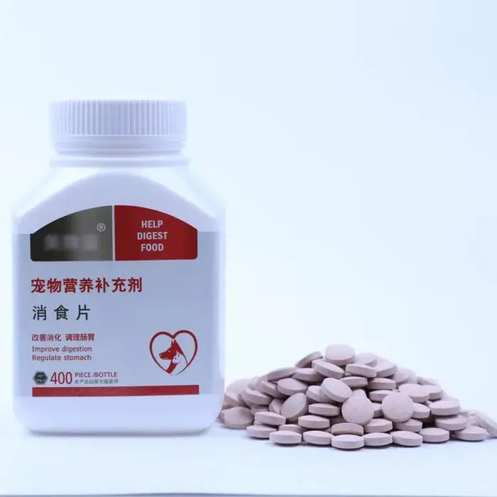 Comprimés digestifs pour chiens : 400 probiotiques
