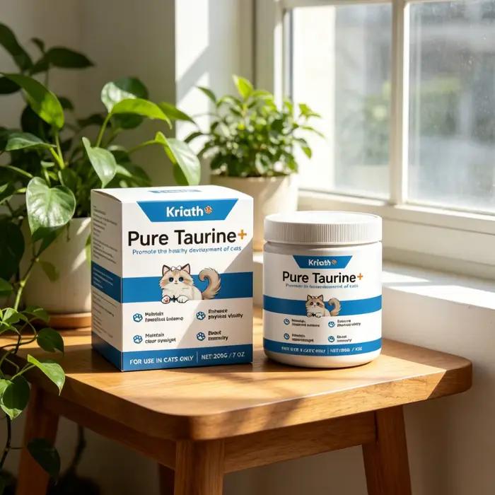 Poudre de Taurine Pure Kriath pour chats