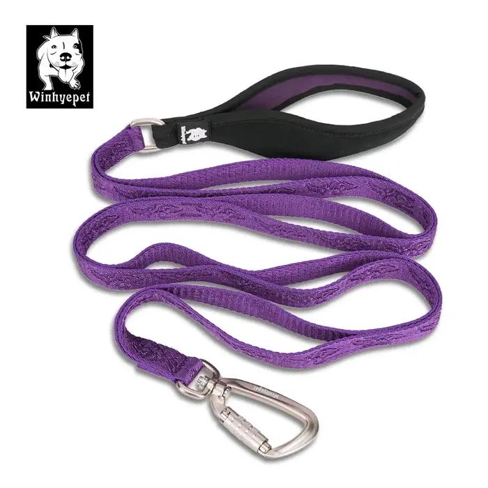 Laisse pour animal de compagnie en nylon et alliage de zinc