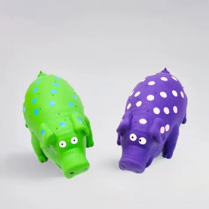 Jouet cochon en Latex pour animaux de compagnie