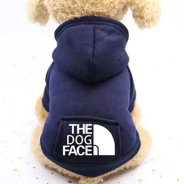 Sweat-shirt à capuche pour chien d'hiver