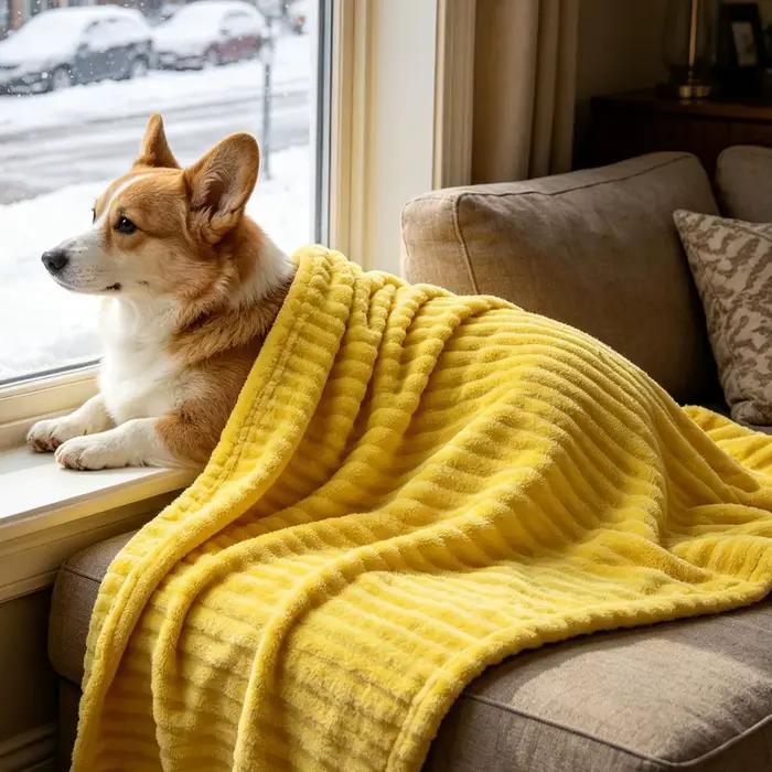 Couverture confortable et lavable pour animaux de compagnie
