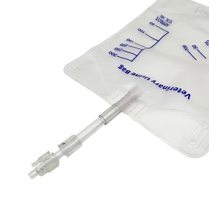Sac à urine anti-reflux spécifique en PET de 300 ml pour chat et chien