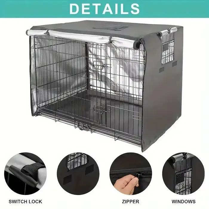 Housse de cage pour chien de grande taille