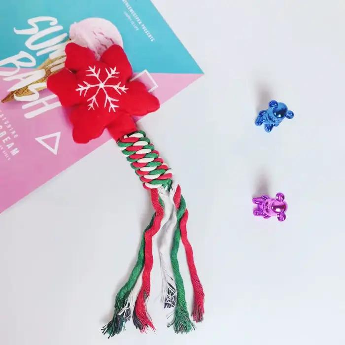 Jouet à mâcher de noël pour chien