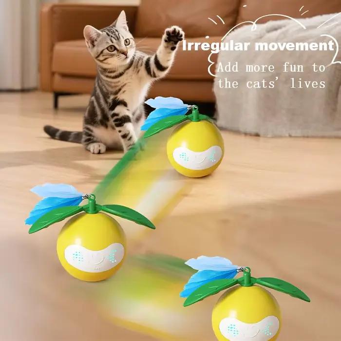 Nouveau modèle de jouet pour chat - Lumière laser intelligente auto-amusante pour jouer avec les chats et les animaux de compagnie