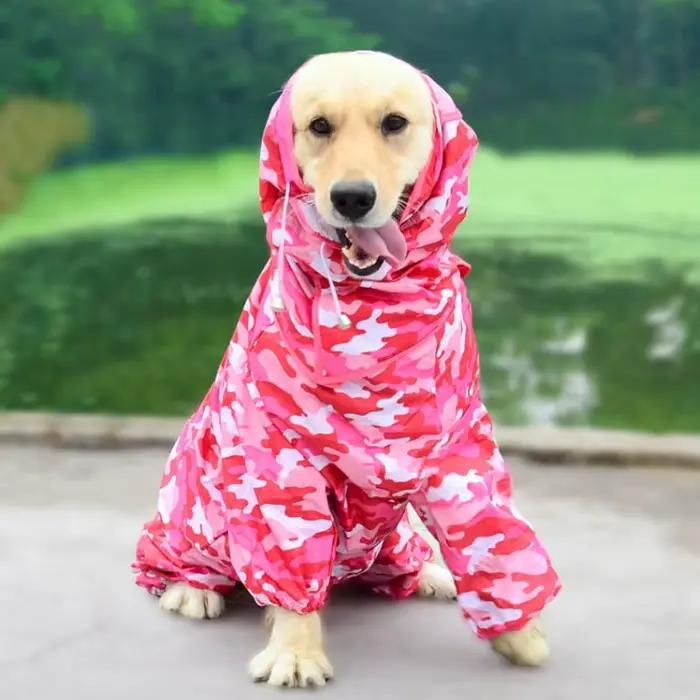 Vêtements imperméables pour chiens
