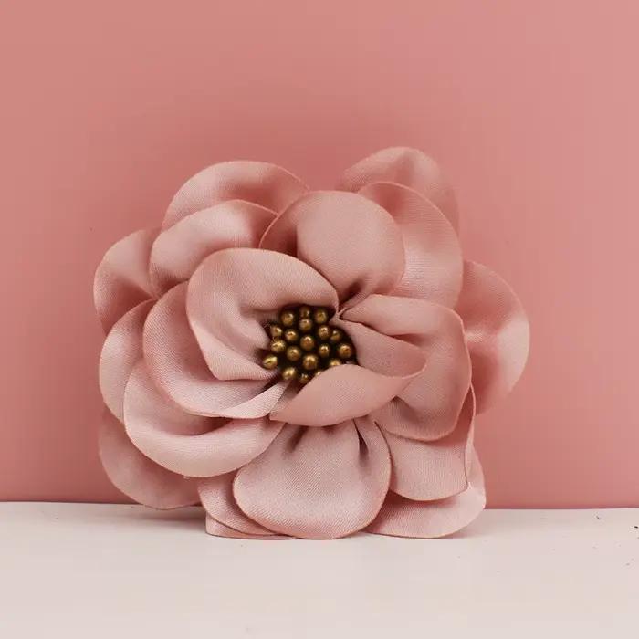 Collier pour chien en dentelle rose personnalisé