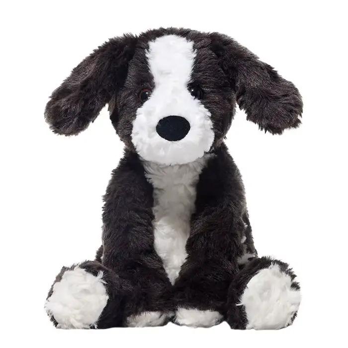 Peluche ultra douce et adorable : Border Collie assis