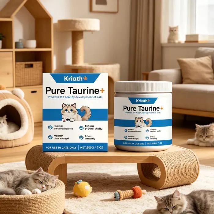 Poudre de Taurine Pure Kriath pour chats