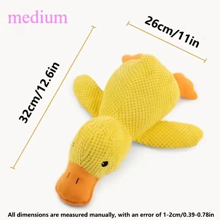 Jouets pour chiens, canards jaunes